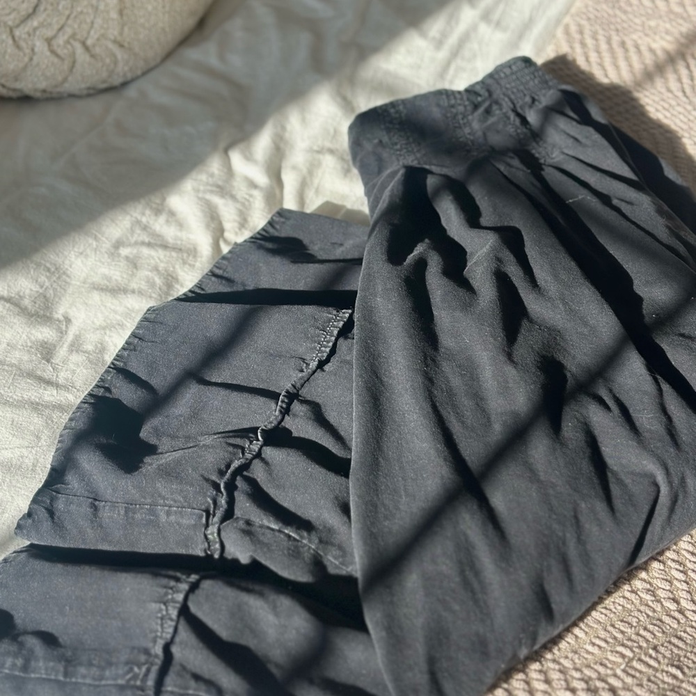 Free People Wide Leg Linen Pants